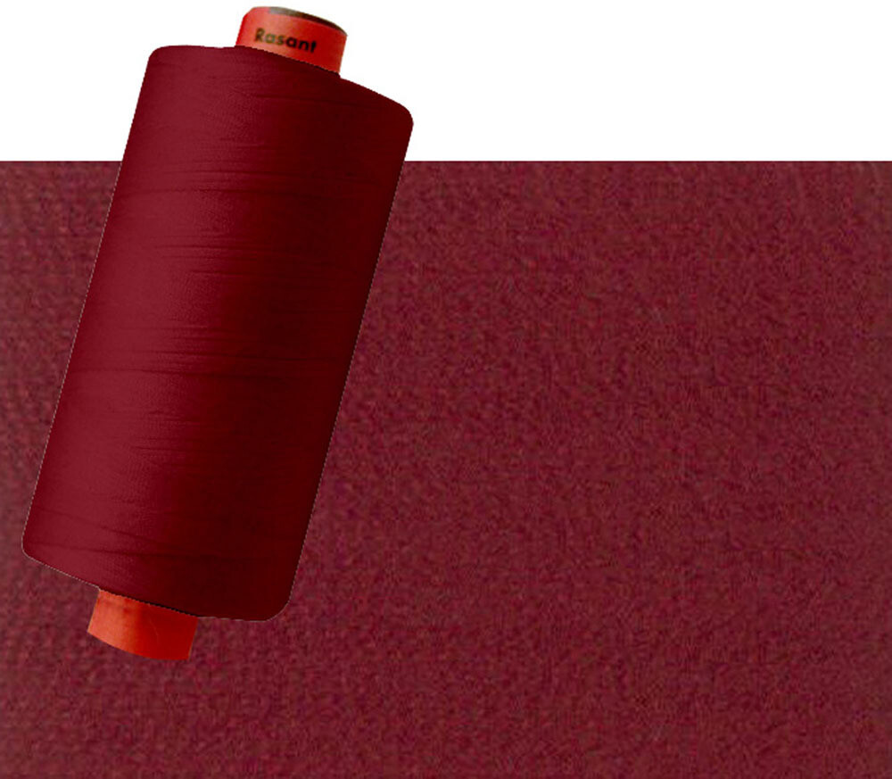 1912, Dark Rose Red | Rasant Polyester Cotton Thread 120/40 | 1000m