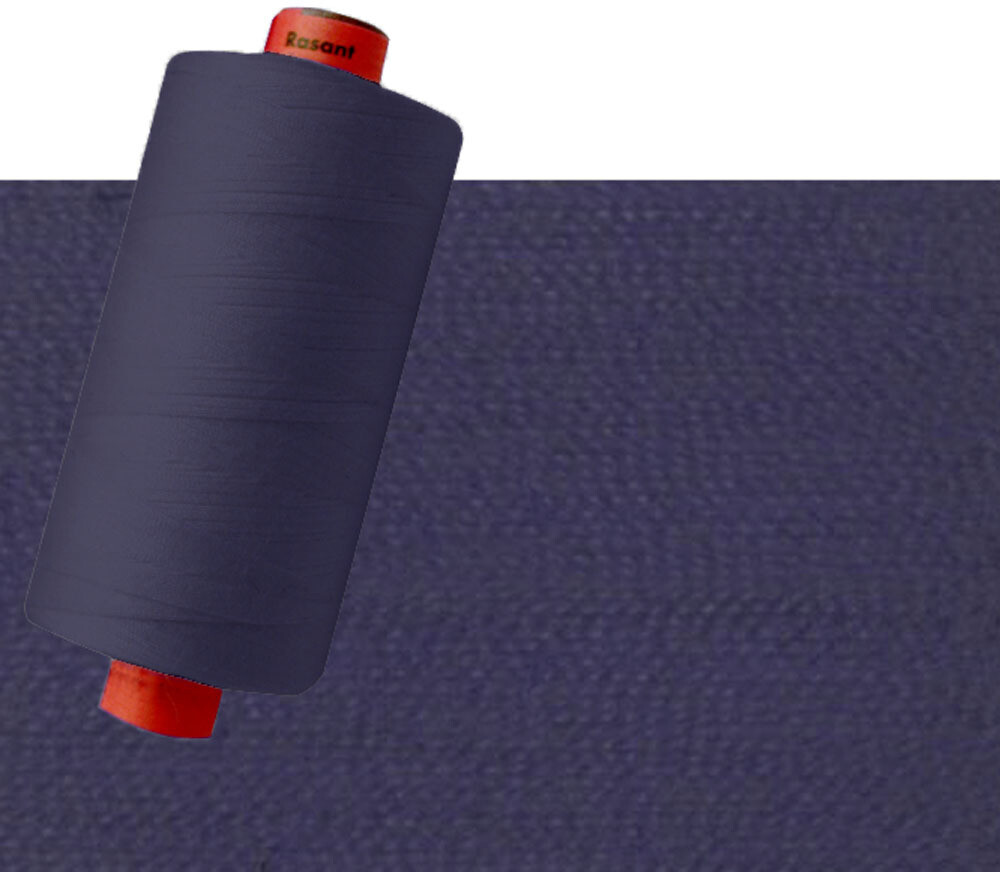 3447, Navy Blue | Rasant Polyester Cotton Thread 120/40 | 1000m