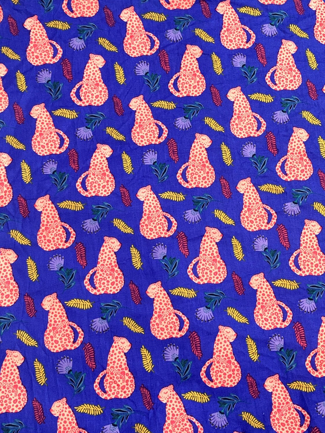 Cheetah | Quilting Cotton | 112cm wide - 0.6m Piece