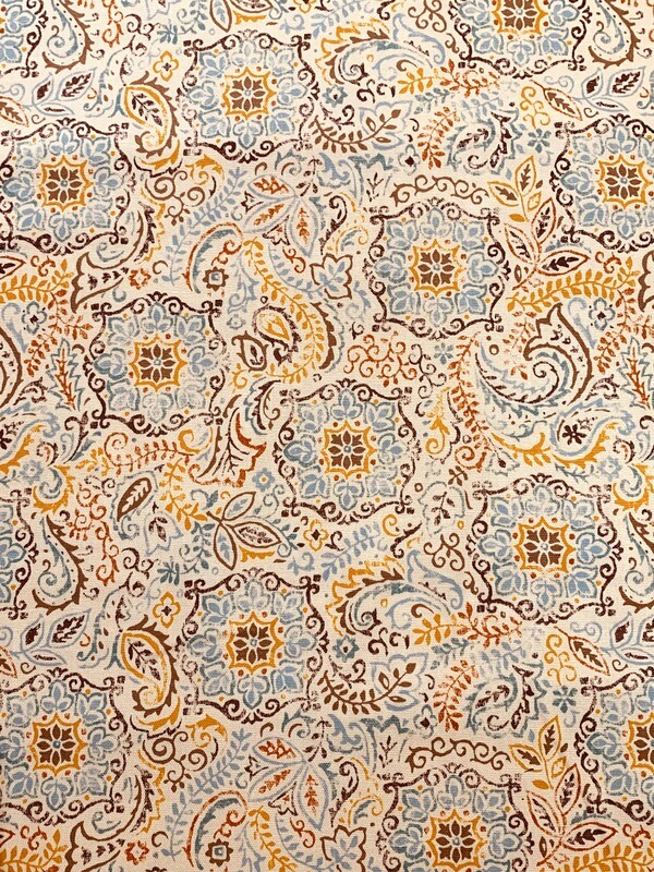 Vintage Swirl | Cotton Canvas | 112cm wide