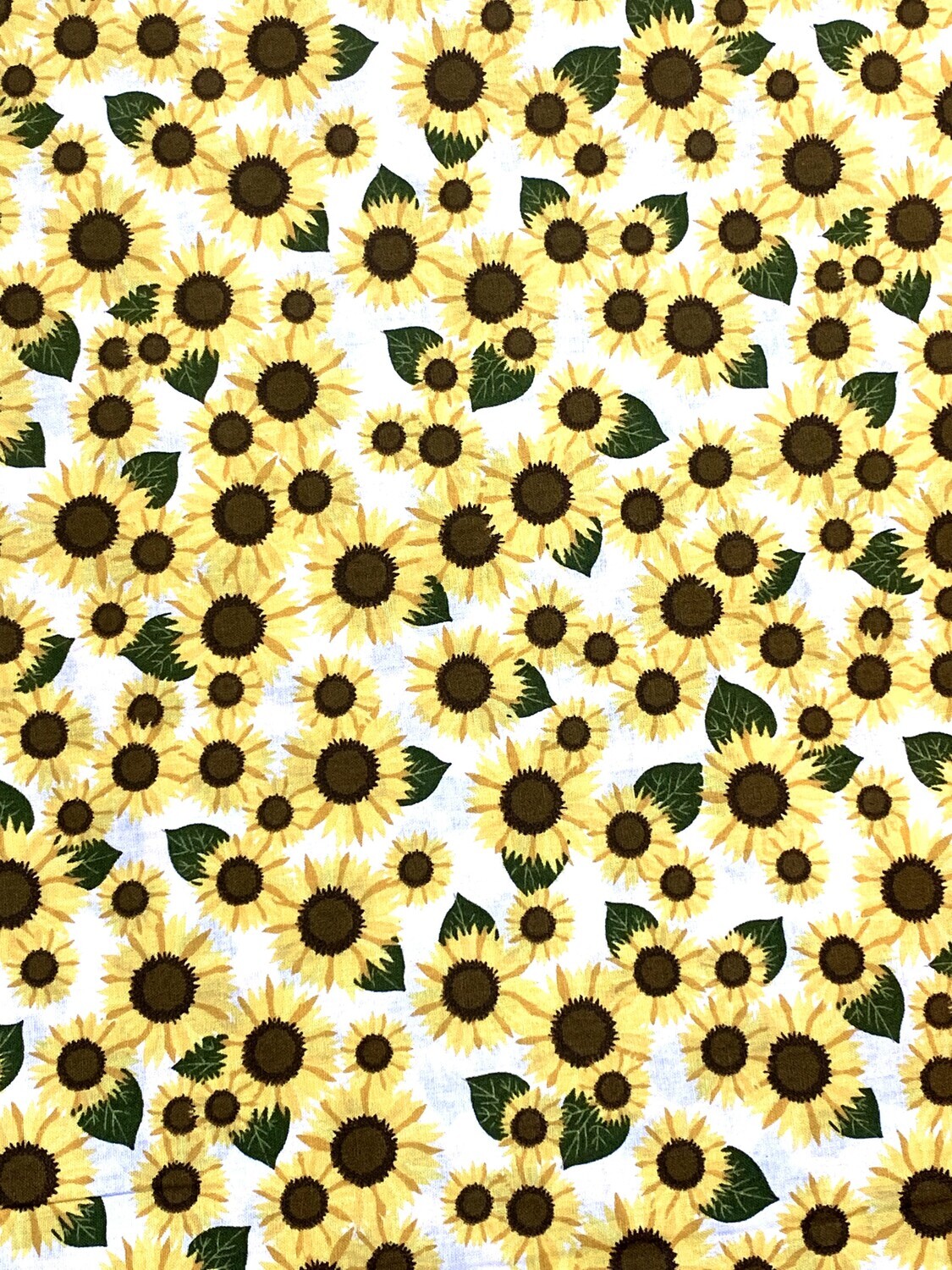 Sunflowers Petite | Quilting Cotton | 112cm wide - 0.7m Piece