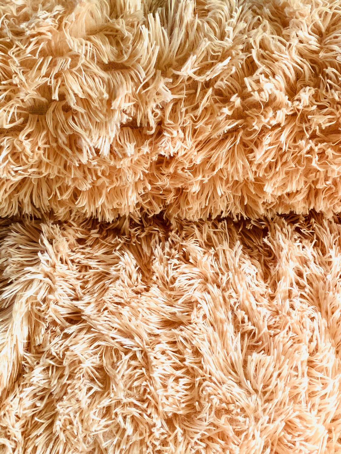 Light Tan | Luxury Bear Skin Faux Fur | 160cm Wide - 0.9m Piece