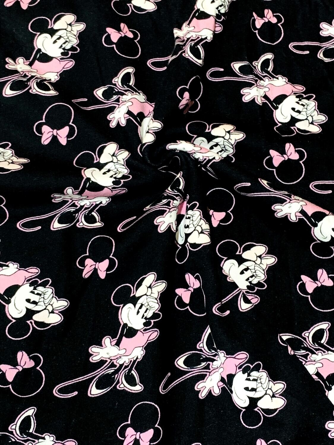 Sweet Minnie | Licensed Tracksuiting Sweatshirt French Terry Fleece | 190cm Wide - 0.75m Piece