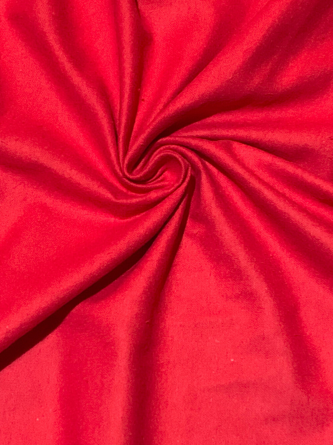 Red | Cotton Flannelette Solid | 150cm wide