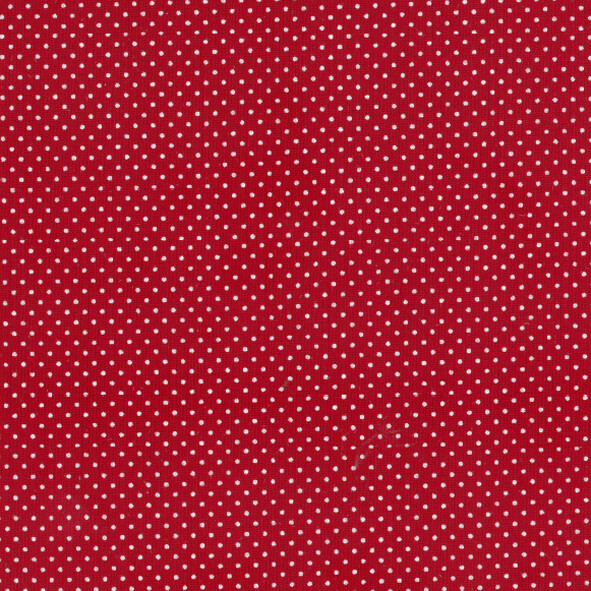 Xmas Ruby, Microdots | Quilting Cotton | 112cm wide