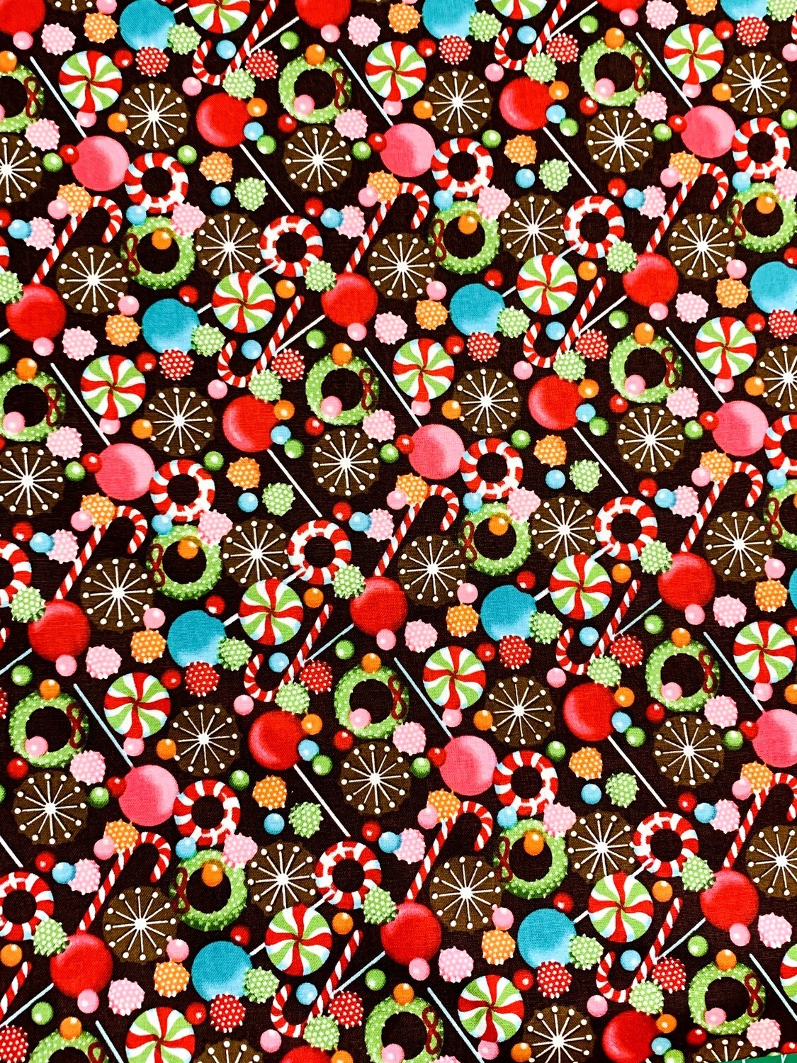 Candy Allover | Quilting Cotton | 112cm Wide - 1.6m Piece