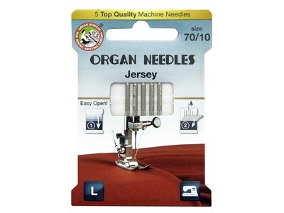 Jersey Needles | Organ Sewing Needles Eco-Pack | Pack of 5