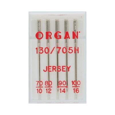 Jersey Needles, Various Sizes | Organ Sewing Needles Box Pack | Pack of 5