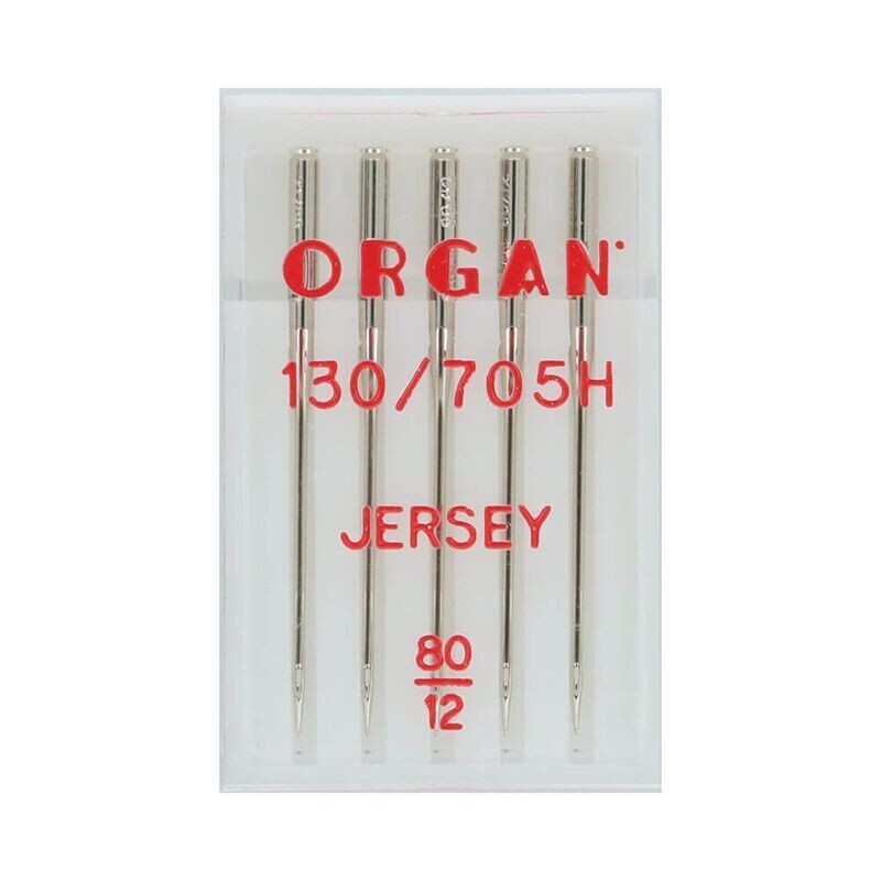Jersey Needles, Various Sizes | Organ Sewing Needles Box Pack | Pack of 5