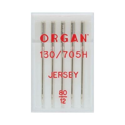 Jersey Needles, Various Sizes | Organ Sewing Needles Box Pack | Pack of 5