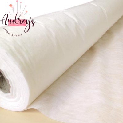 Washaway Water Soluble Stabiliser Embroidery Backing | 160cm Wide