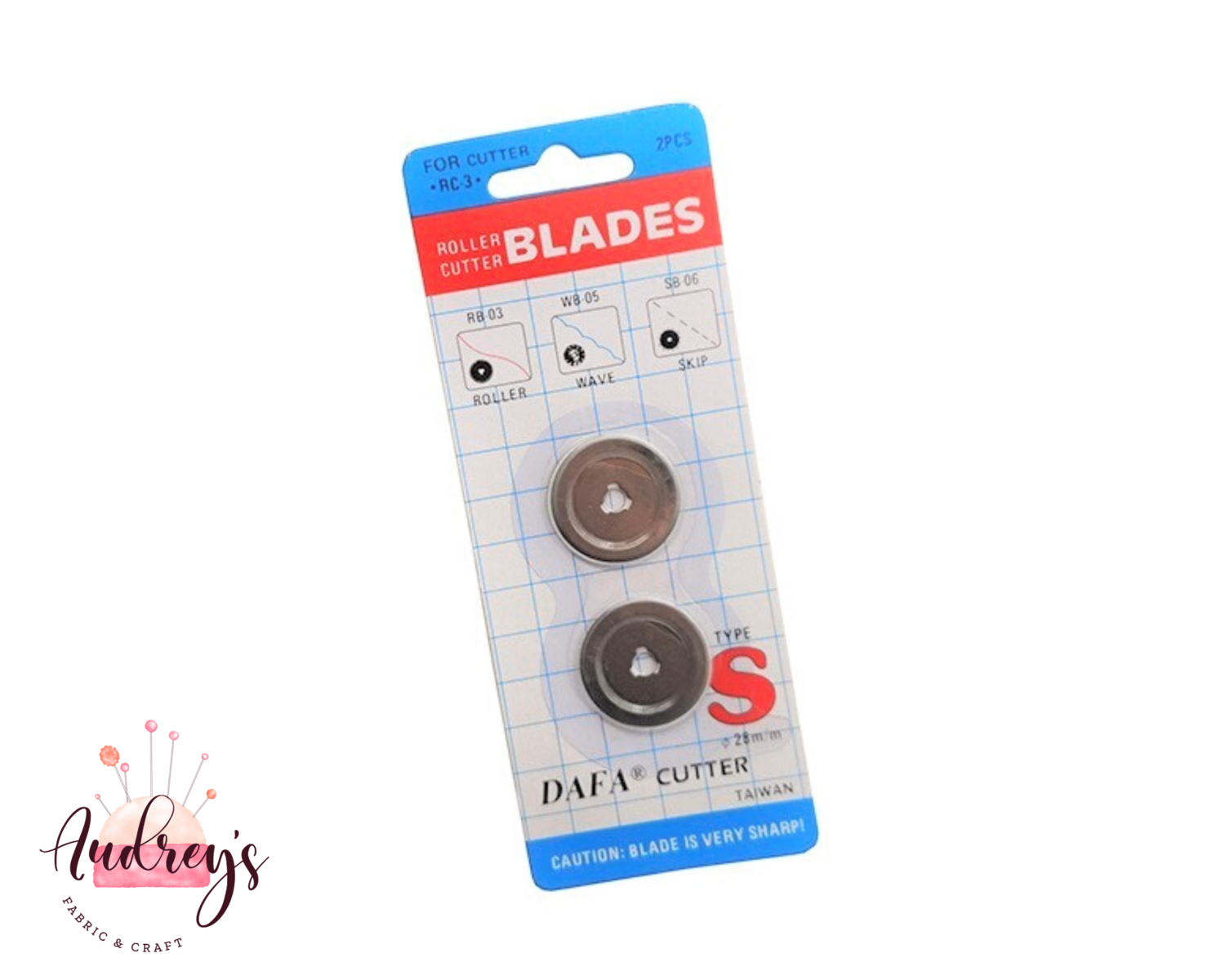 28mm Straight Blade | Dafa Rotary Cutter Replacement Blades