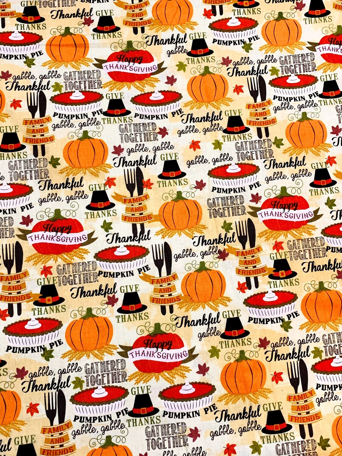 Thanksgiving | Quilting Cotton | 112cm wide