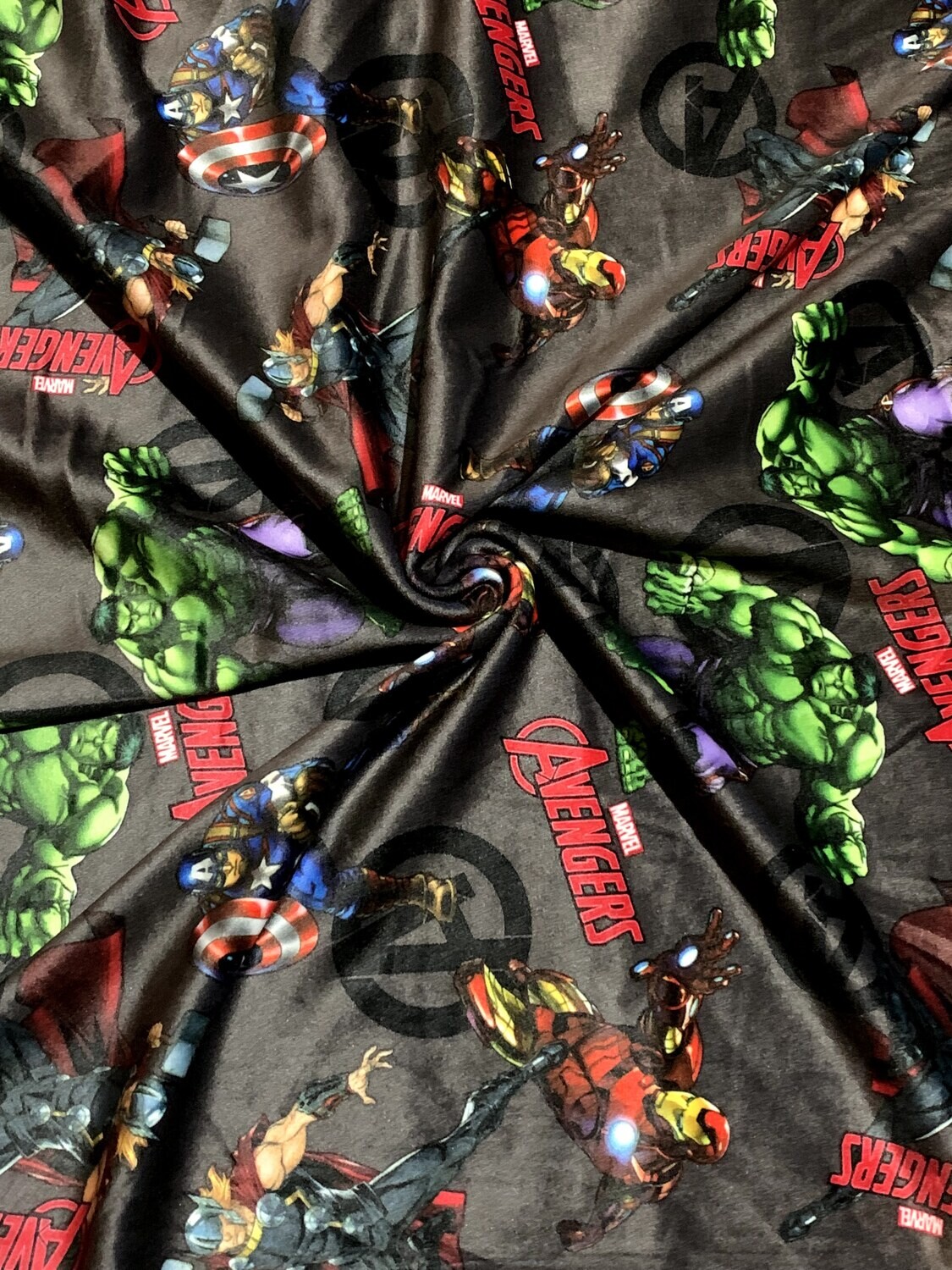 Avengers | Licensed Stretch Minky Plush Knit | 175cm Wide
