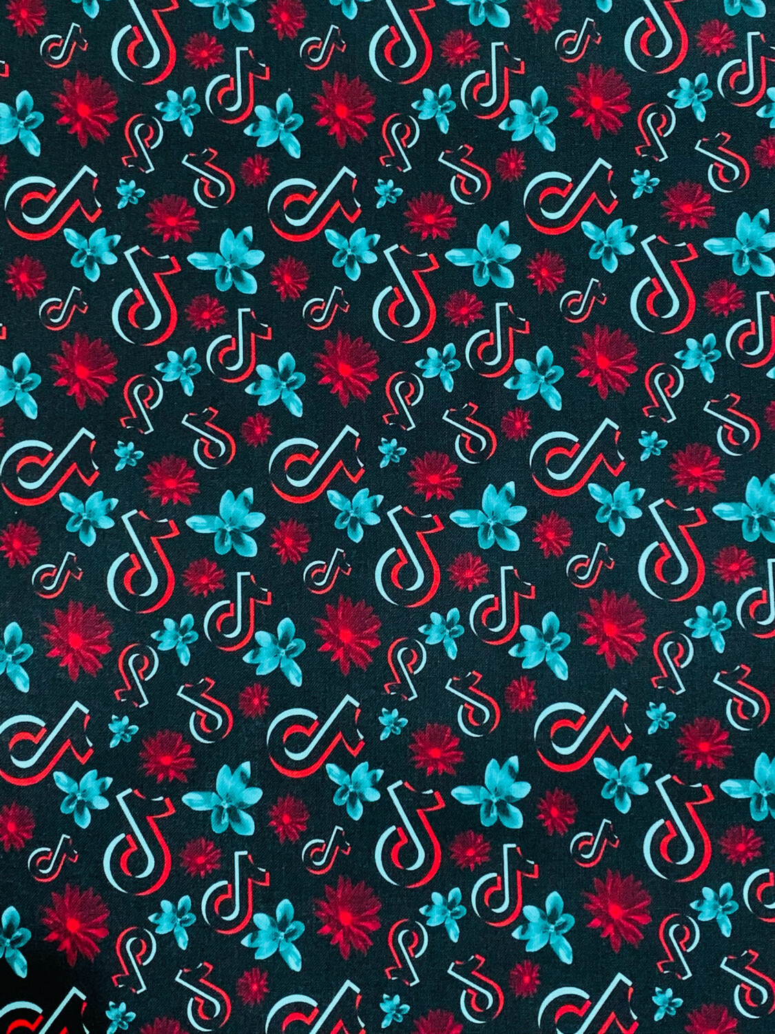 Tik Tok, Christmas | Custom Quilting Cotton | 145cm wide - 1m Piece