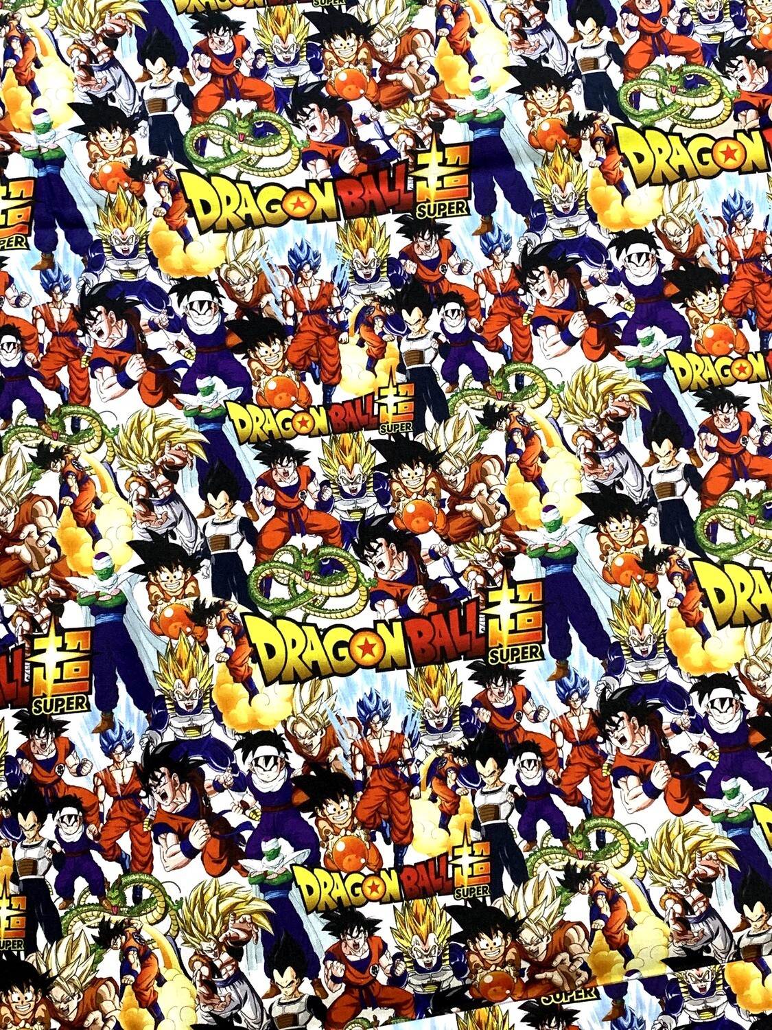 Dragon Ball Z, Stacked | PRE-ORDER Cotton Woven | 142cm wide