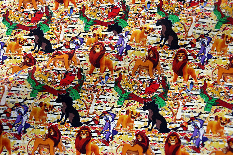 The Lion King Characters | PRE-ORDER Cotton Woven | 142cm wide