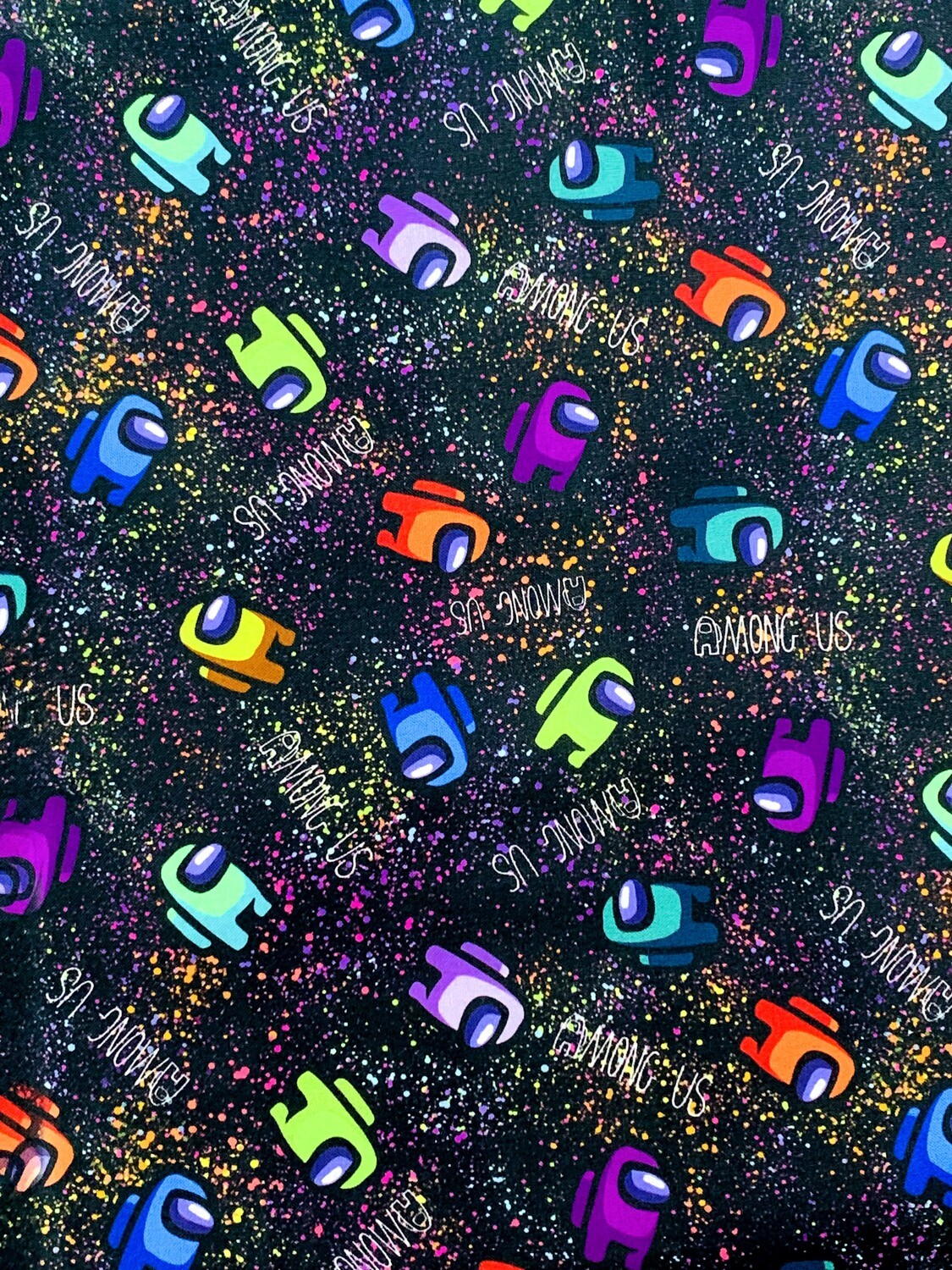 Among Us, Sparkle | Custom Quilting Cotton | 145cm wide - 1.05m Piece