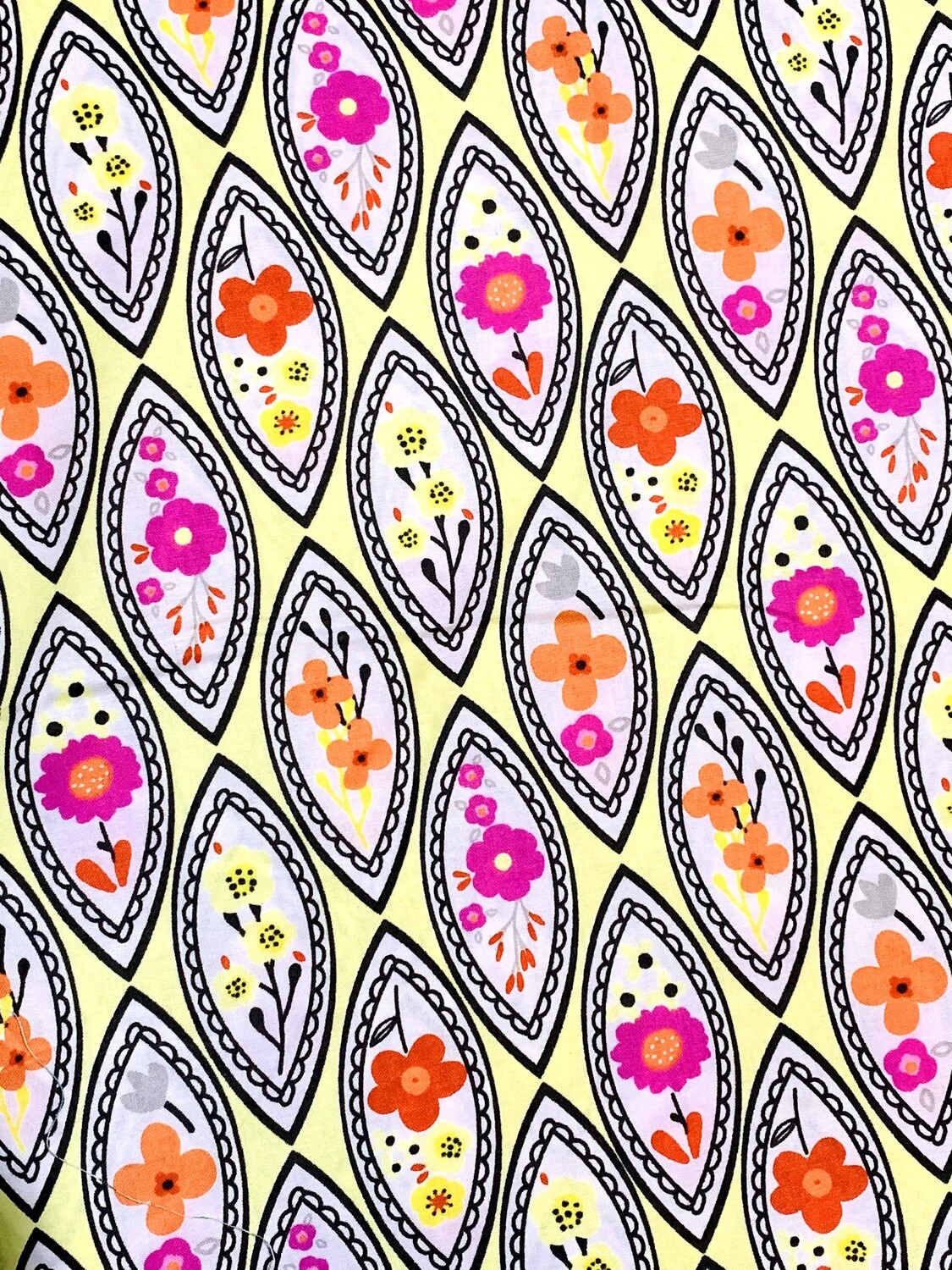 Floral Frames | Quilting Cotton | 112cm wide