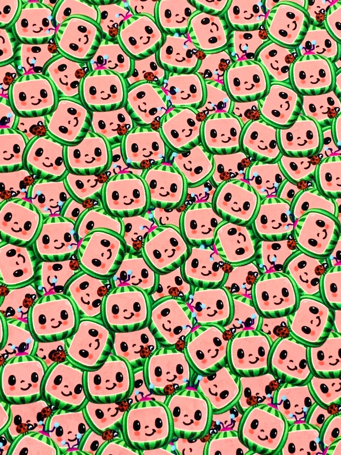 Cocomelon, Allover | Custom Quilting Cotton | 145cm wide - 0.7m Piece