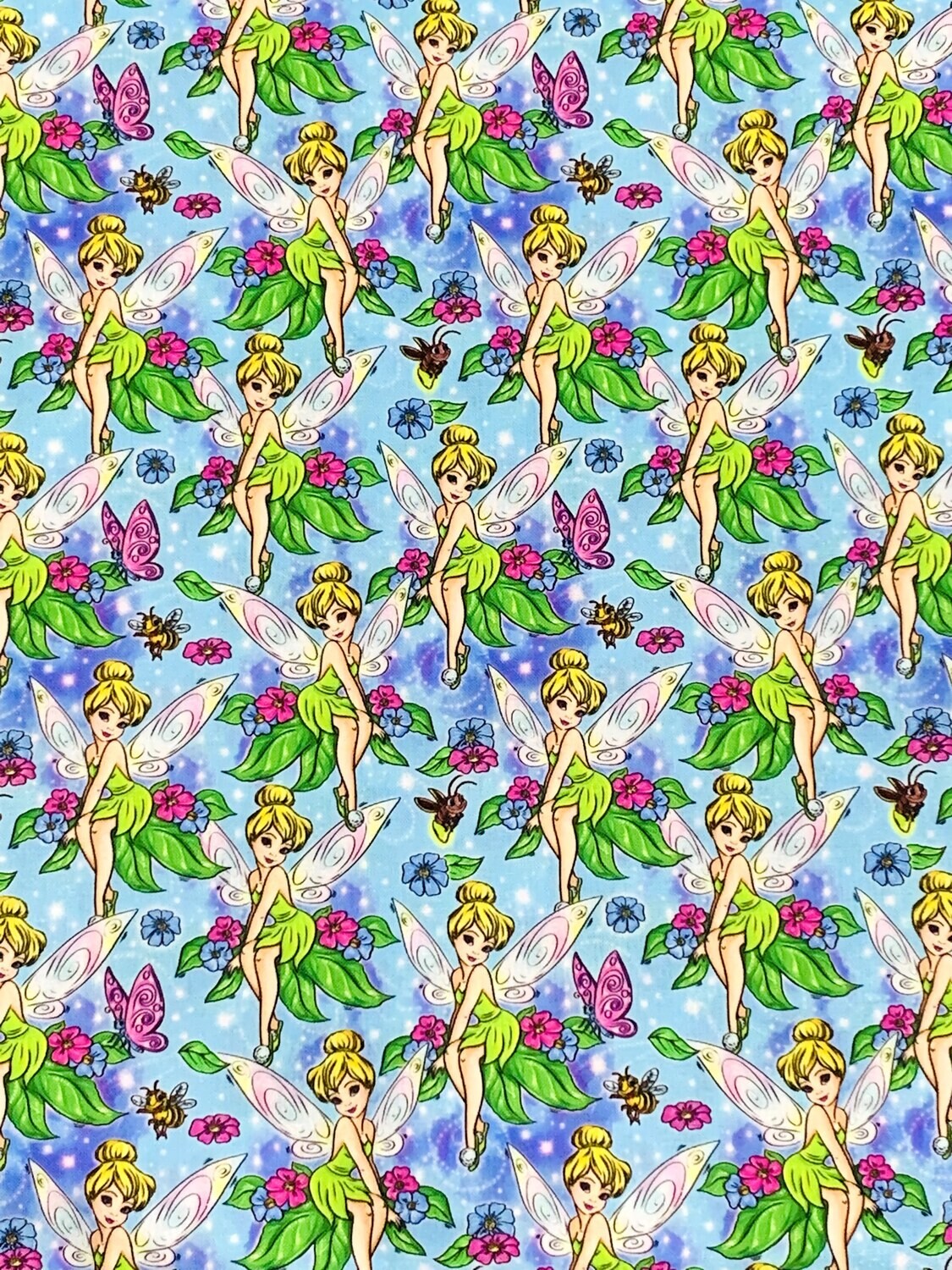 Tinkerbell, Pretty | Custom Quilting Cotton | 145cm wide - 0.7m Piece