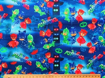 PJ Ninjas | Custom Quilting Cotton | 145cm wide