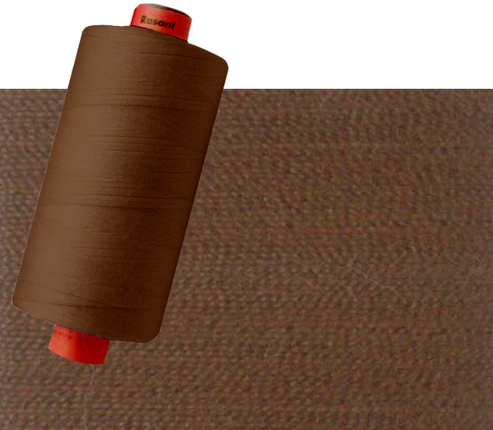 0975 - Dark Coffee Brown | Rasant Polyester Cotton Thread 120/40 | 1000m