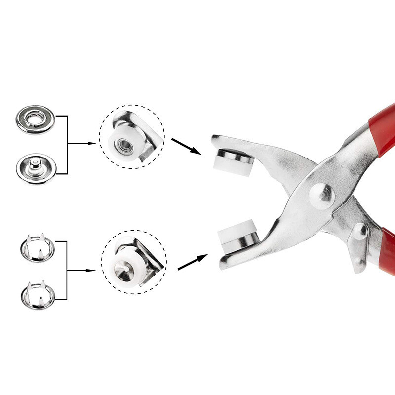 Metal Snap Installation Fasterner Plier