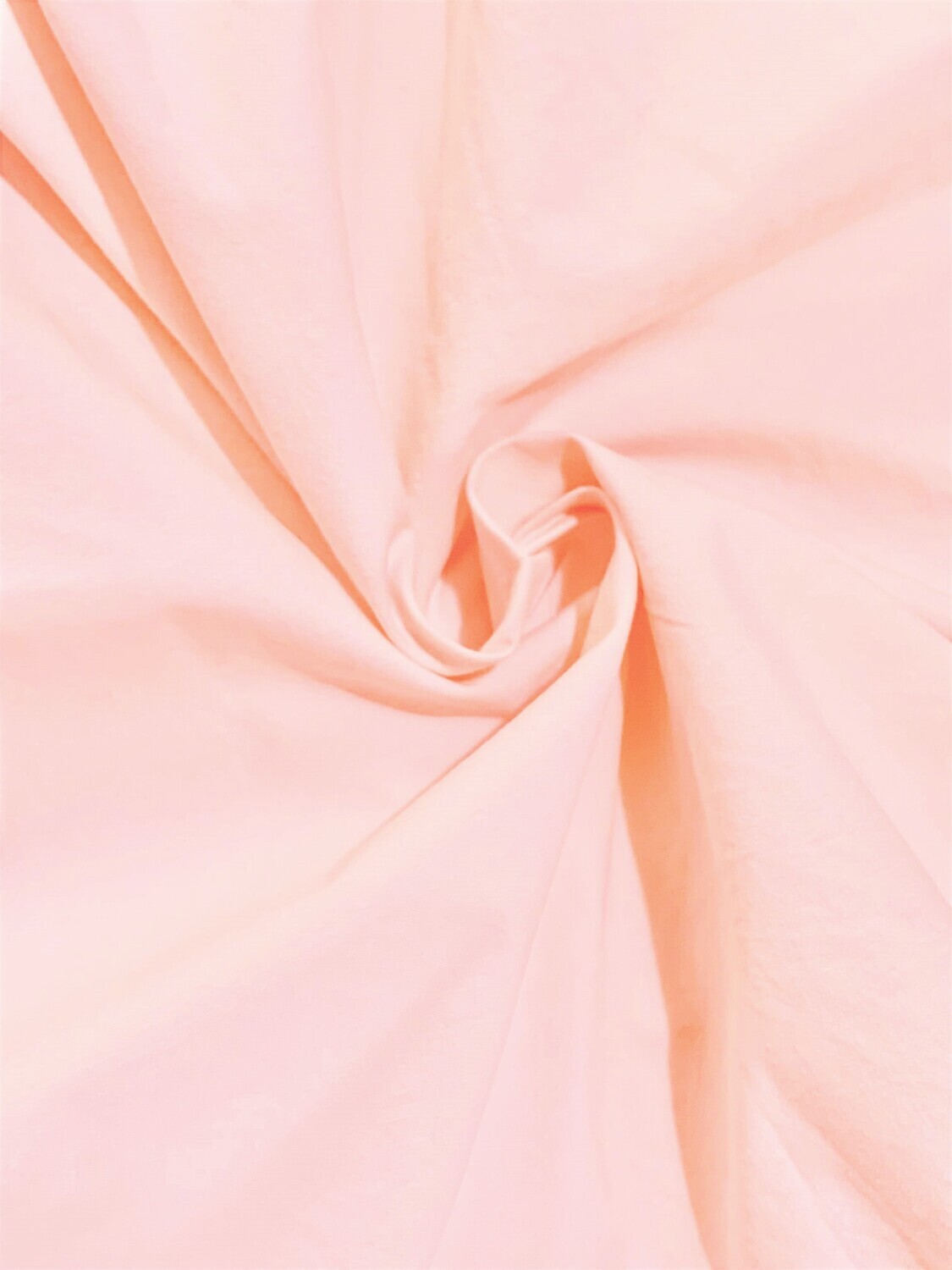 Baby Pink | Washed-look Cotton Poplin Solid | 160cm Wide