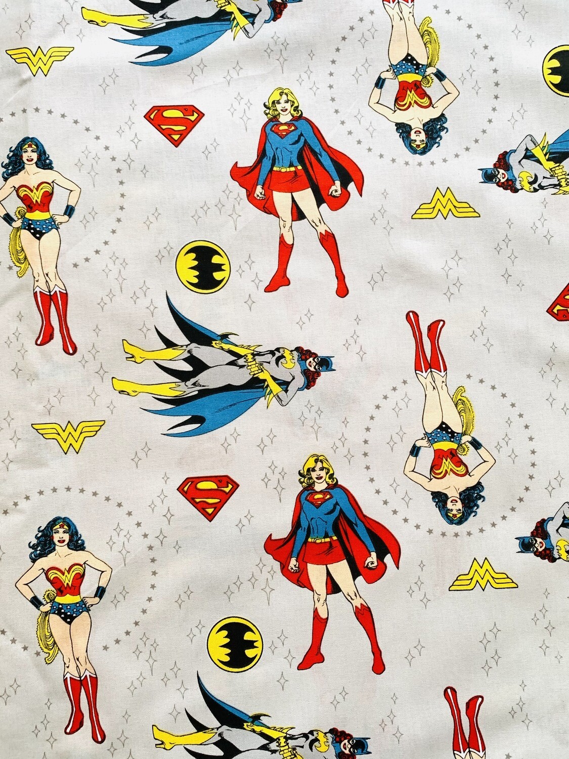 Girl Power, Superheroes | Licensed Quilting Cotton | 112cm wide