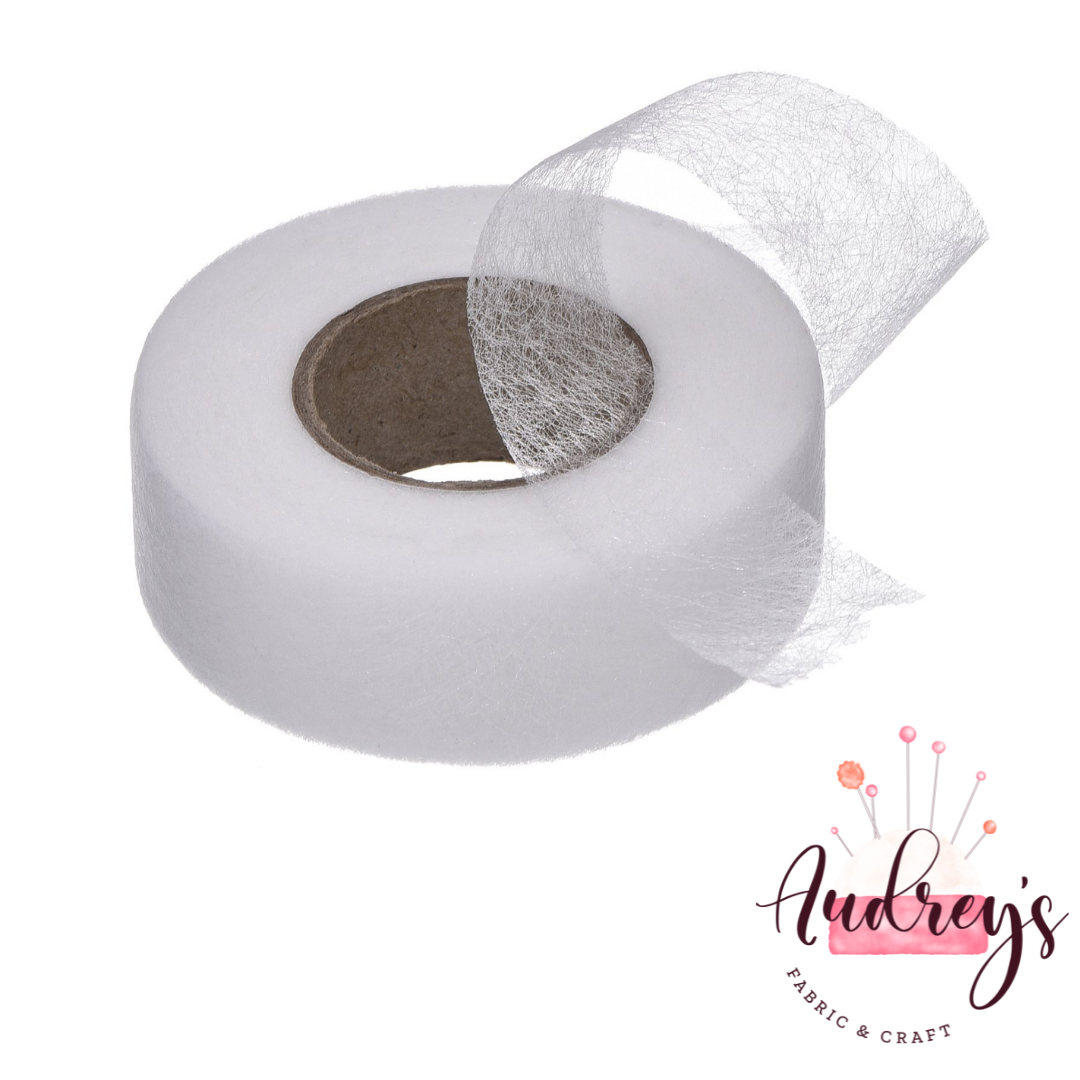 Fusible Double-Side Hemming Tape 1cm Wide | 100 Yards (91m) Roll