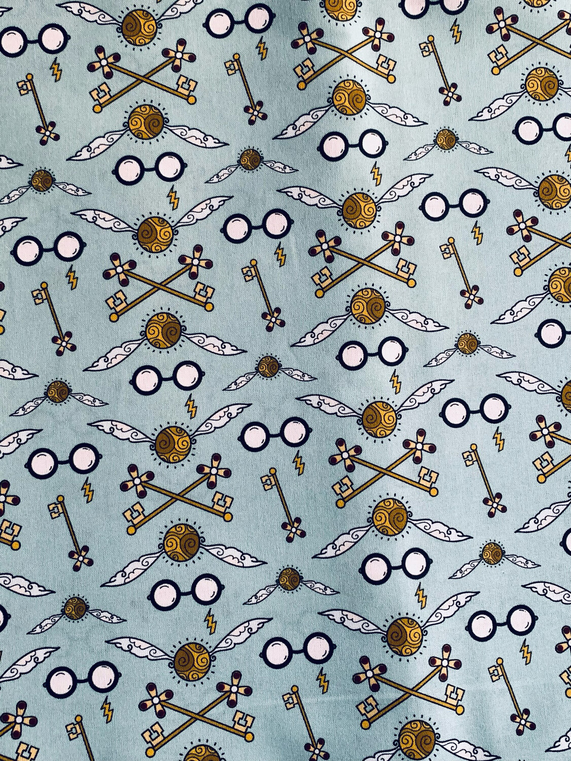 Harry Potter, Quidditch Toss | Custom Quilting Cotton | 145cm wide - 1.25m Piece