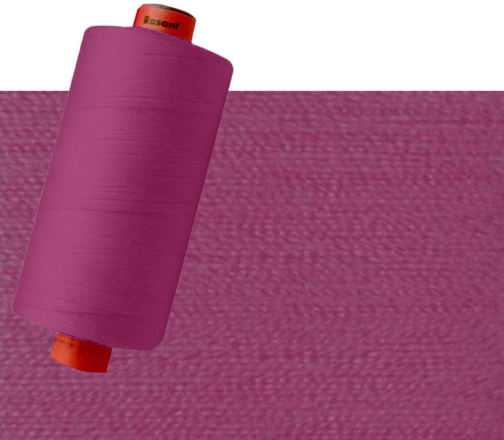 0157 - Plum | Rasant Polyester Cotton Thread 120/40 | 1000m