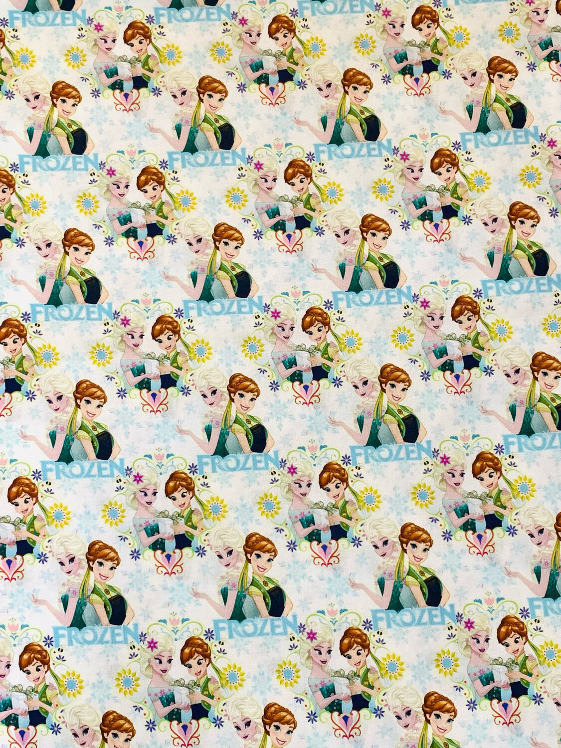 Frozen, Sister Love | Custom Quilting Cotton | 145cm wide - 0.5m Piece