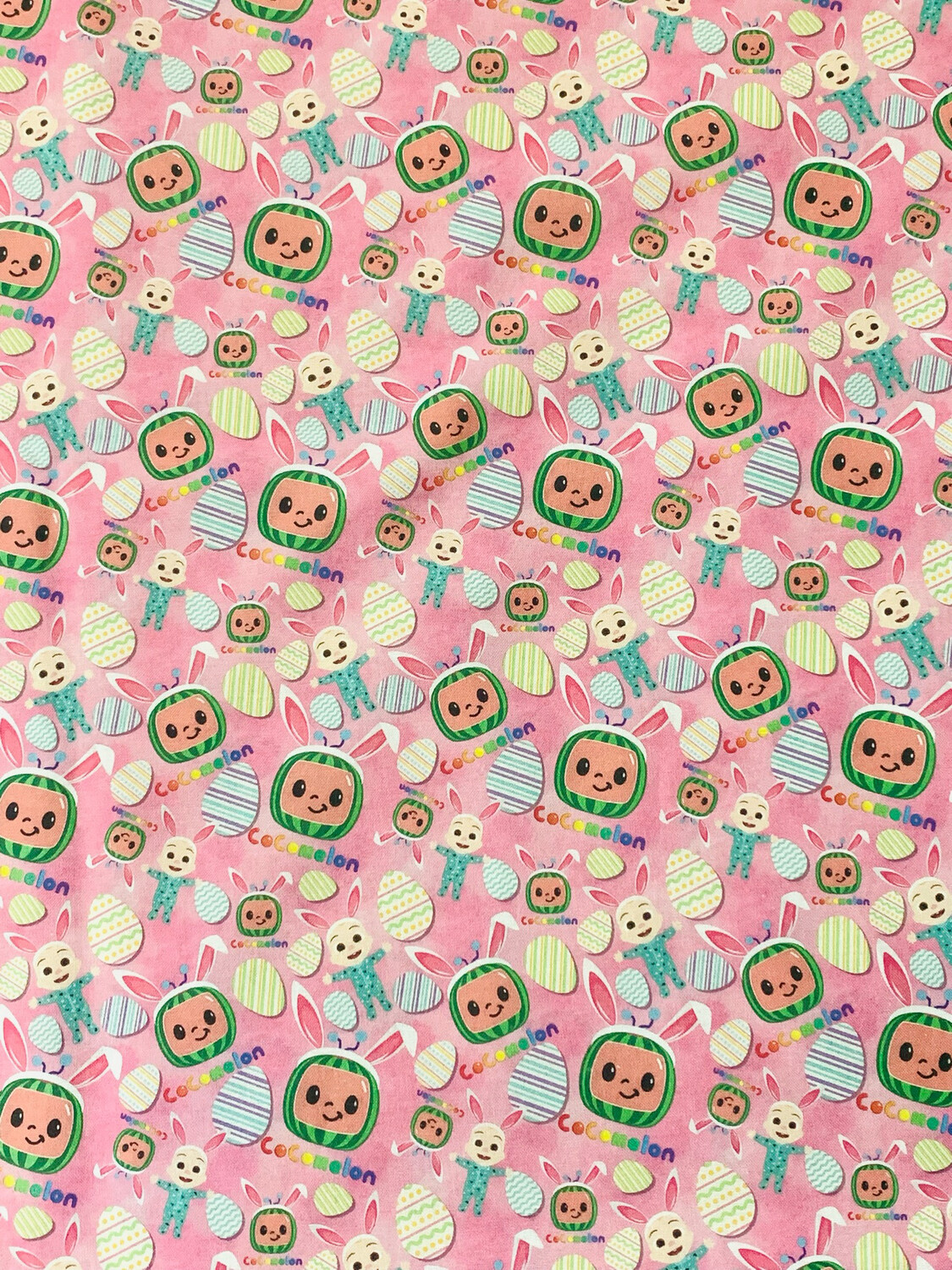 Cocomelon Easter | Custom Quilting Cotton | 145cm wide - 1m Piece