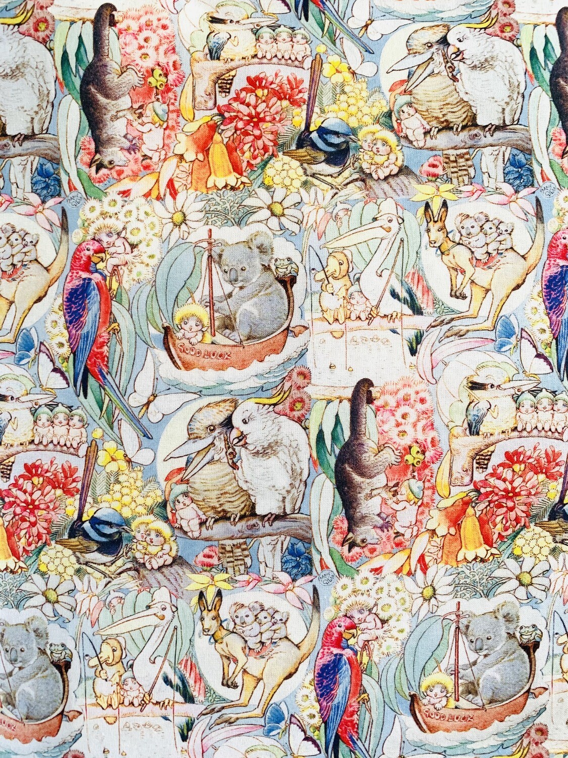 May's Tales, May Gibbs | Licensed Quilting Cotton | 112cm wide