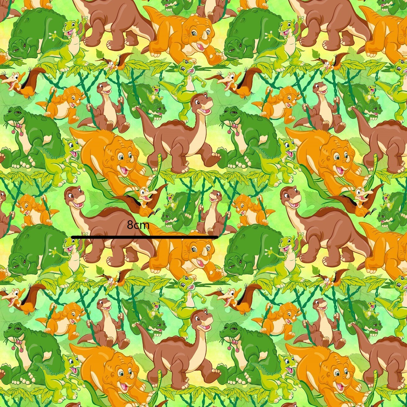 Land Before Time | Custom Cotton Woven | 145cm wide