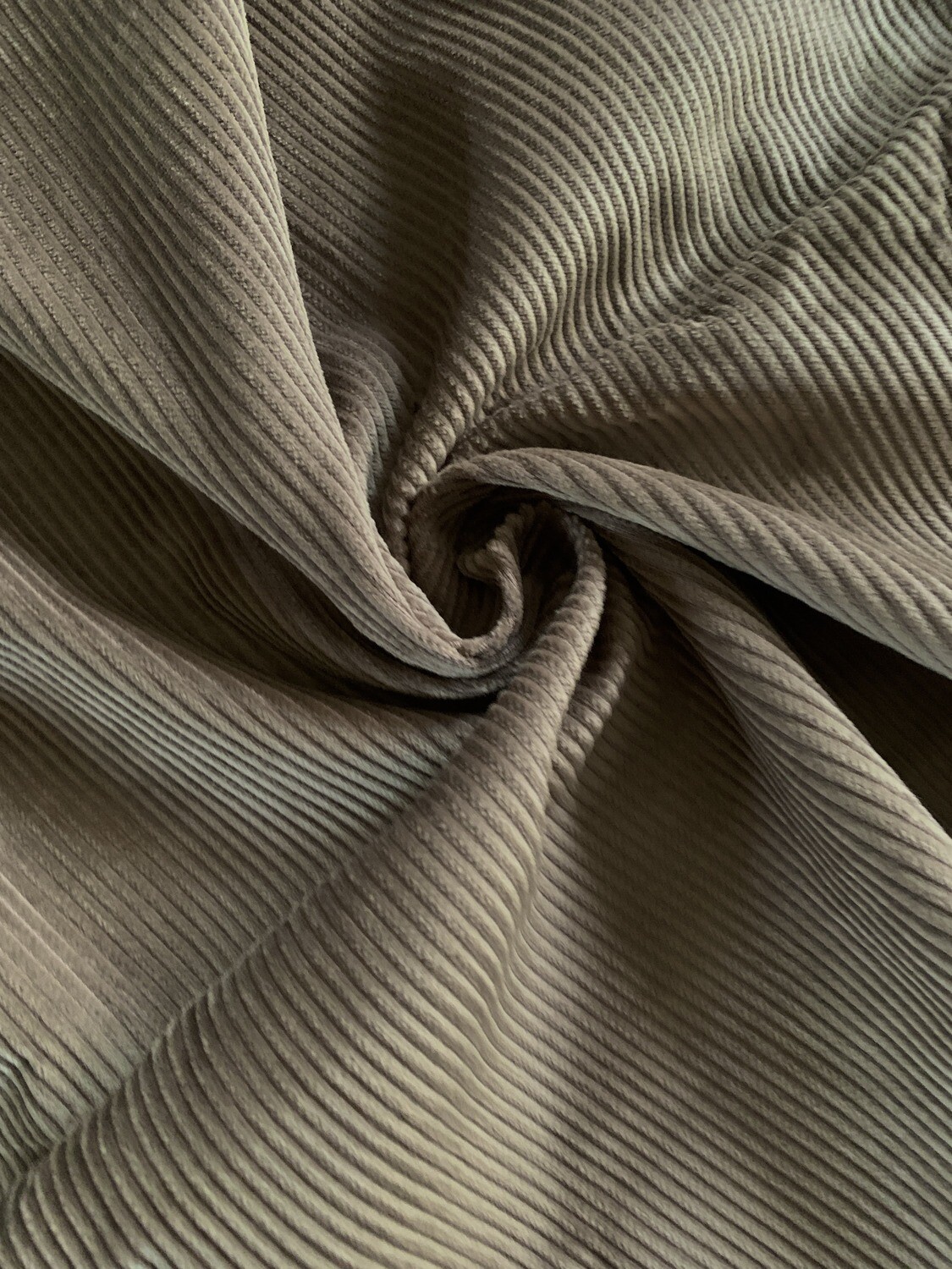 Khaki | 8-Wale Corduroy | 150cm Wide - 0.6m Piece