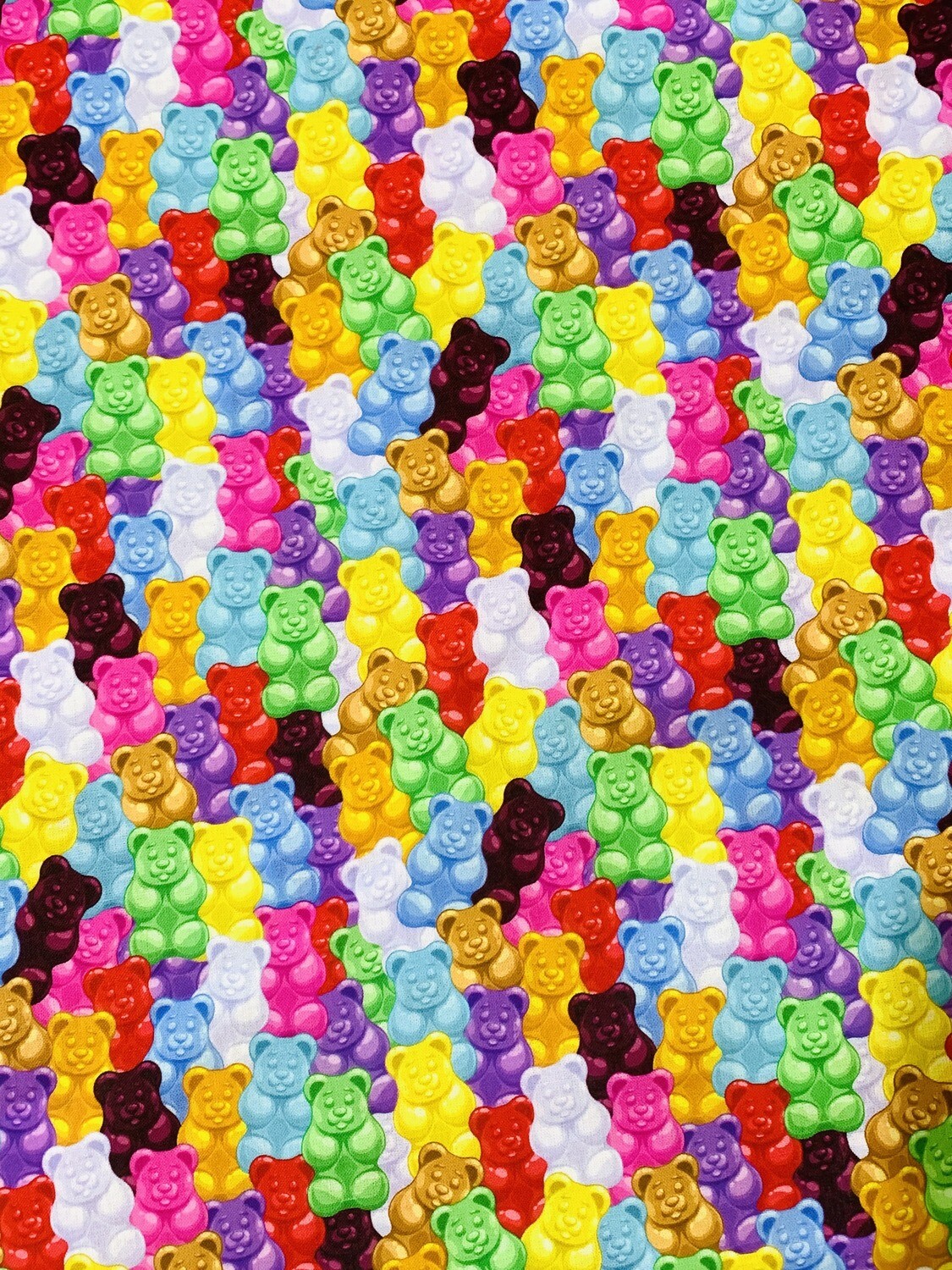 Gummy Bears | Custom Quilting Cotton | 145cm wide - 0.45m Piece