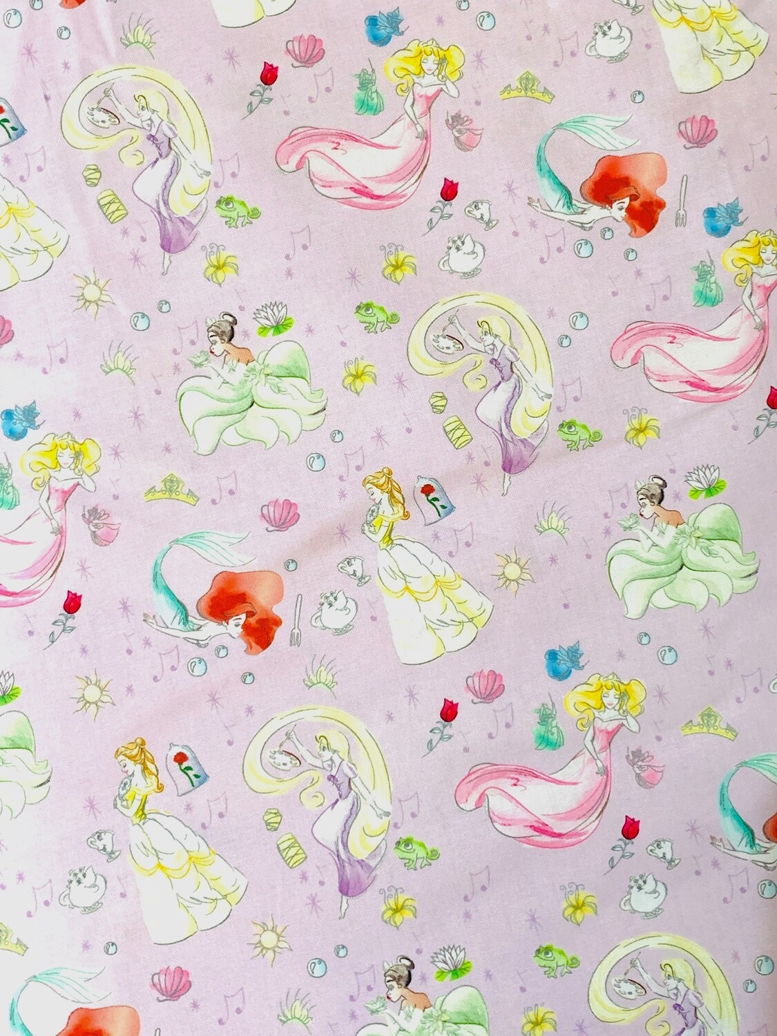 Dreamy Princesses Toss | Licensed Quilting Cotton | 112cm wide