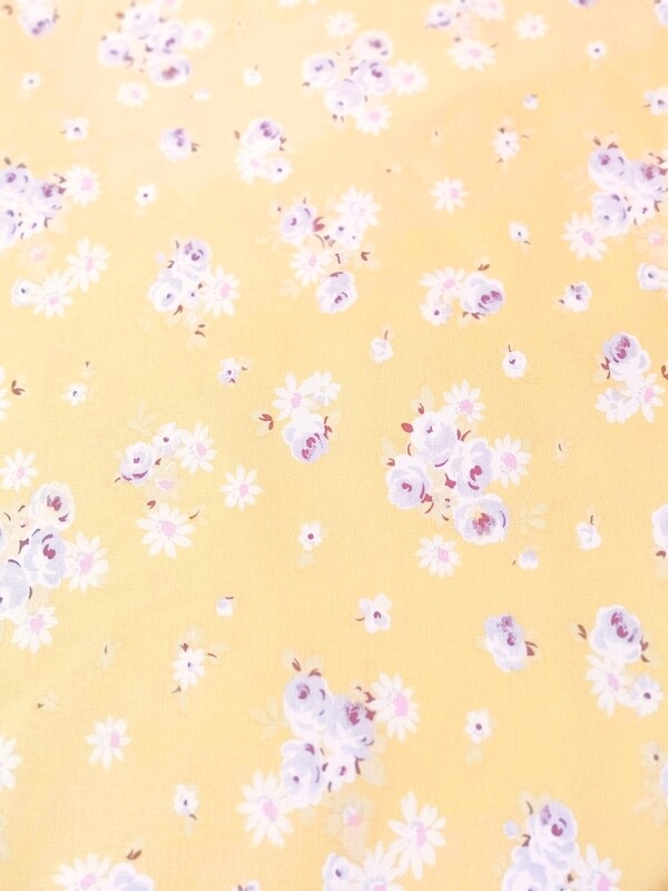 Daisy Rose | Cotton Canvas | 145cm wide