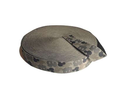 Camouflage Mickey | Soft Waistband Elastic | 35mm Wide
