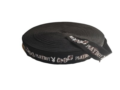 Playboy | Soft Waistband Elastic | 35mm Wide