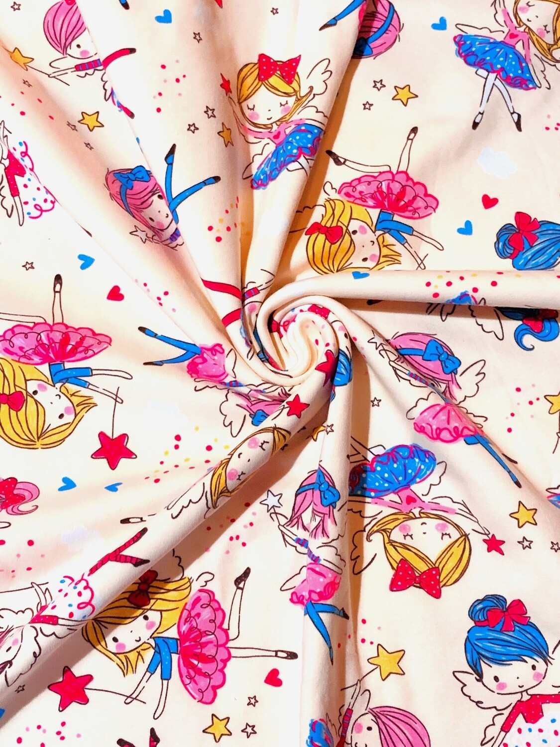 Fairy | Heavyweight Cotton Lycra, 280gsm | 160cm Wide