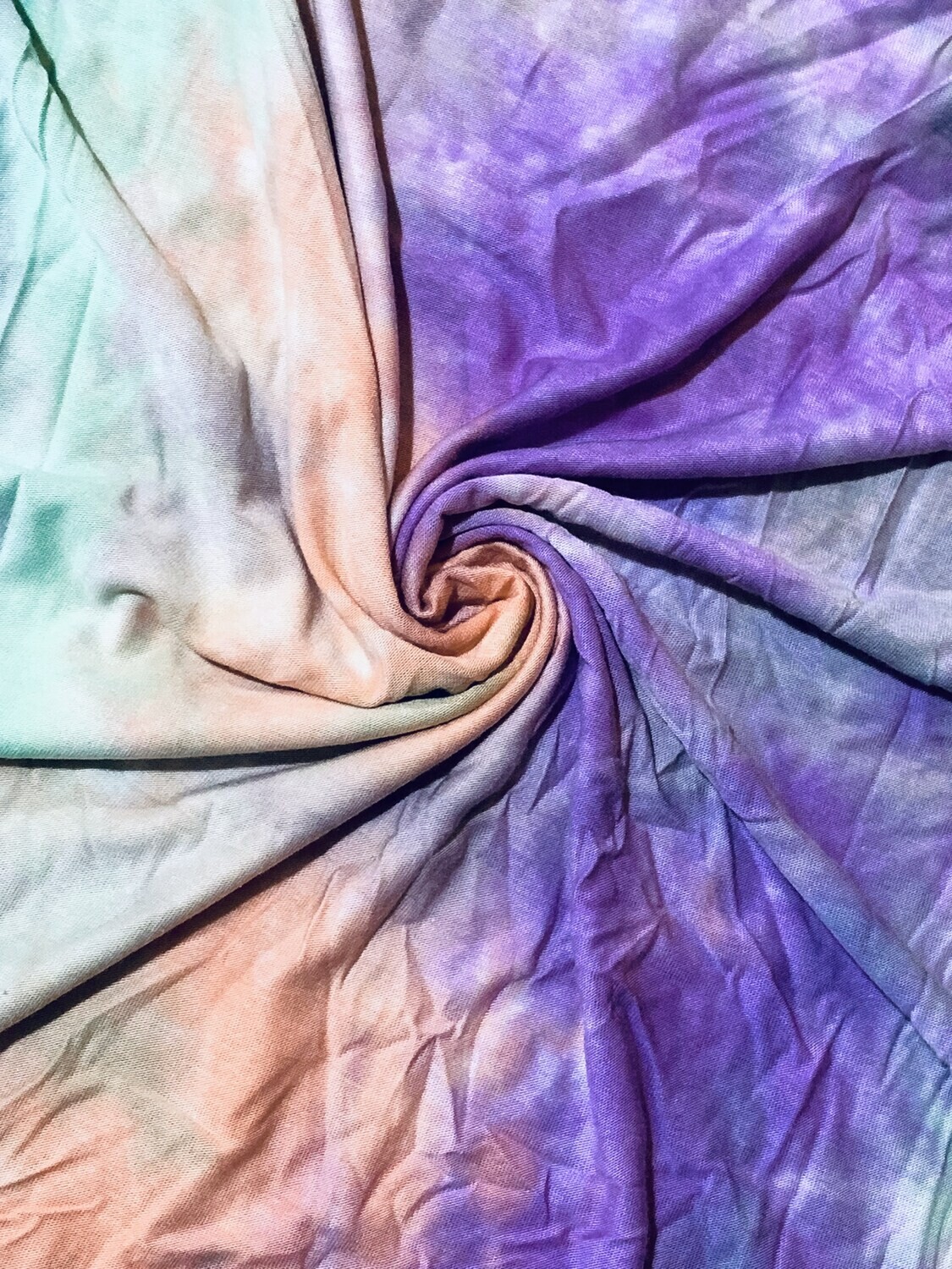 Tie-Dye, Purple | Modal Spandex 170gsm | 165cm Wide
