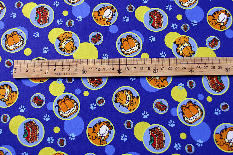 Garfield Circles | PRE-ORDER Cotton Woven | 142cm wide