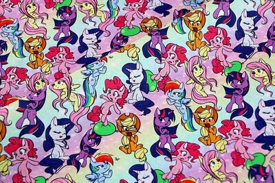 My Little Pony | PRE-ORDER Cotton Woven | 142cm wide