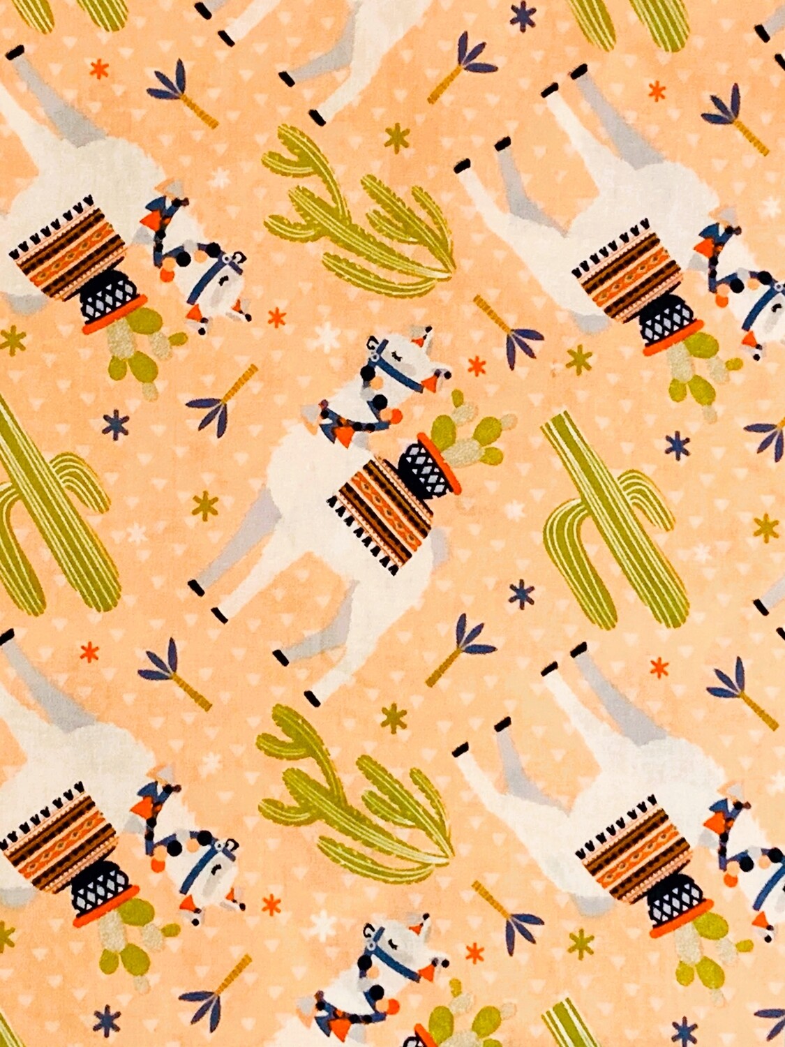 Llama | Quilting Cotton | 112cm wide - 0.6m piece