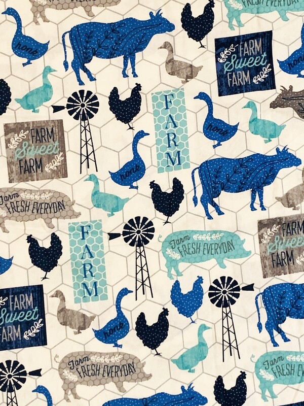 Farm Sweet Farm | Quilting Cotton | 112cm wide