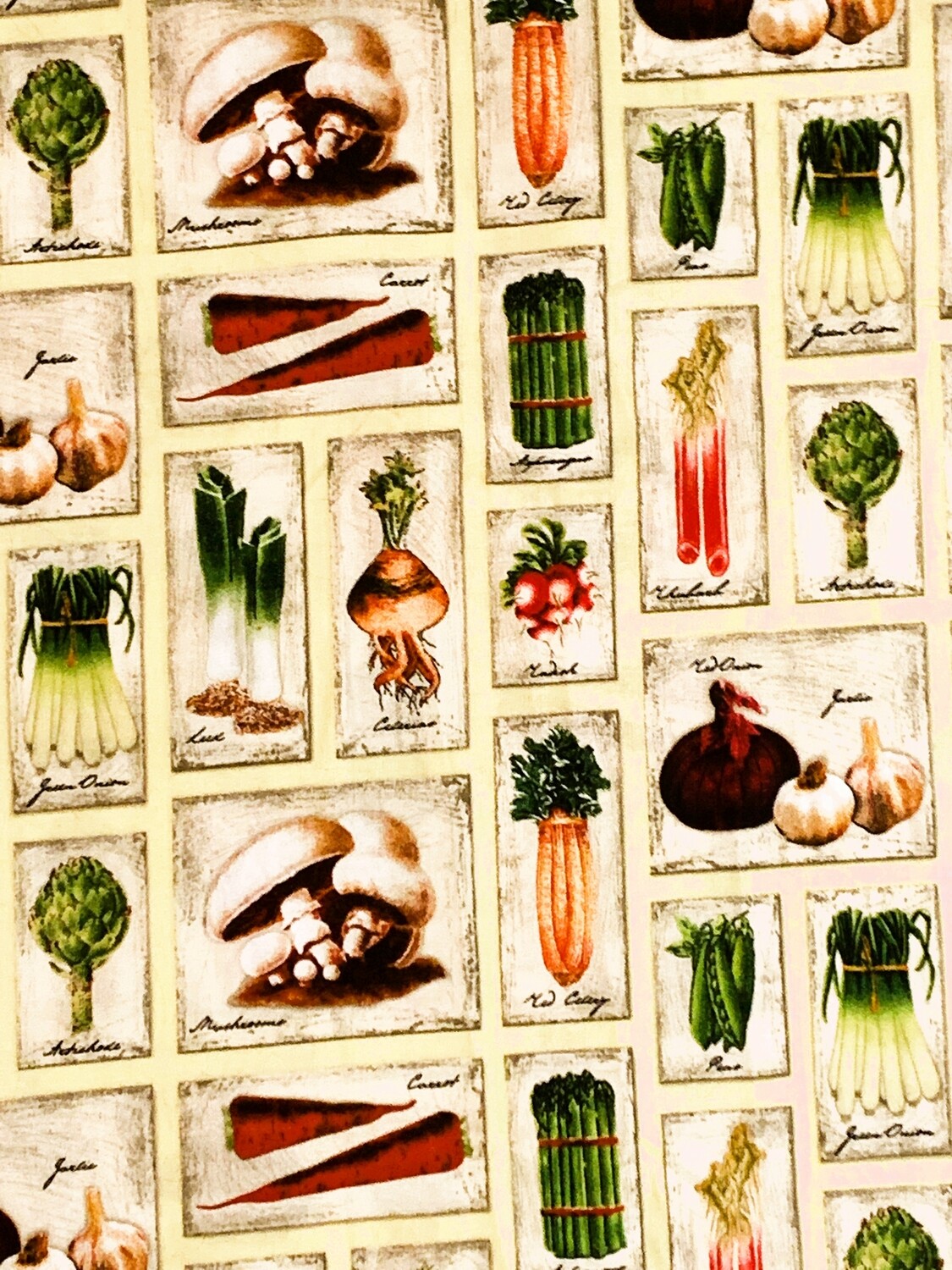 Gourmet Veggies | Quilting Cotton | 112cm wide
